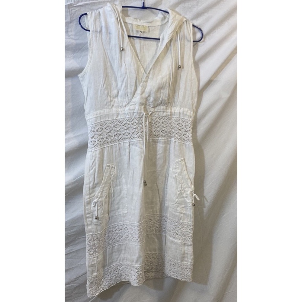 Light milomi Ukrainian brand summertime dress with hood